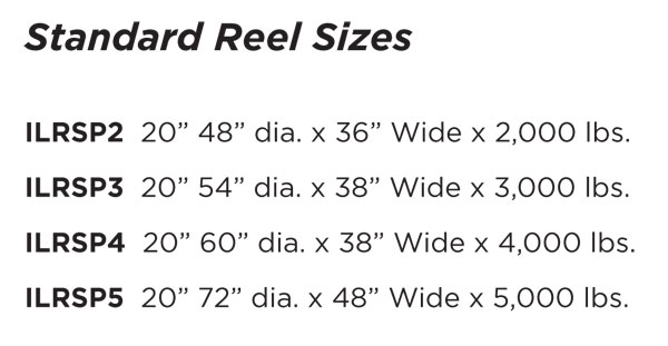 ILRSP: In-Line Reeling and Coiling Stationary Pay-Out - Chart