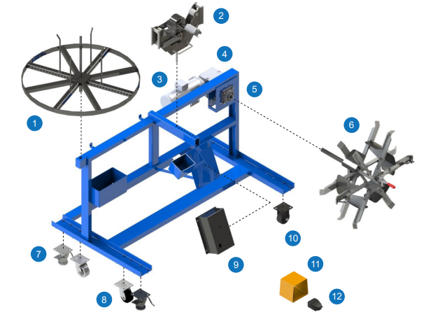 HDPent-006 EXPL Replacement Parts