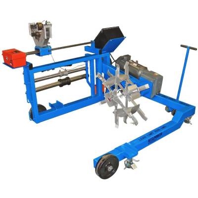 MRTU: Cantilevered Shaft Reeling & Coiling Take-Up M/C